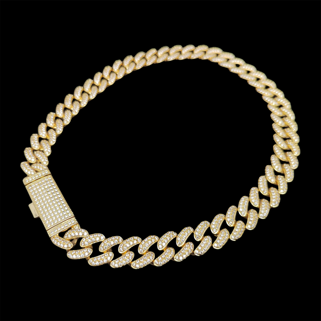 44060062 Iced Out Cuban Link Necklace