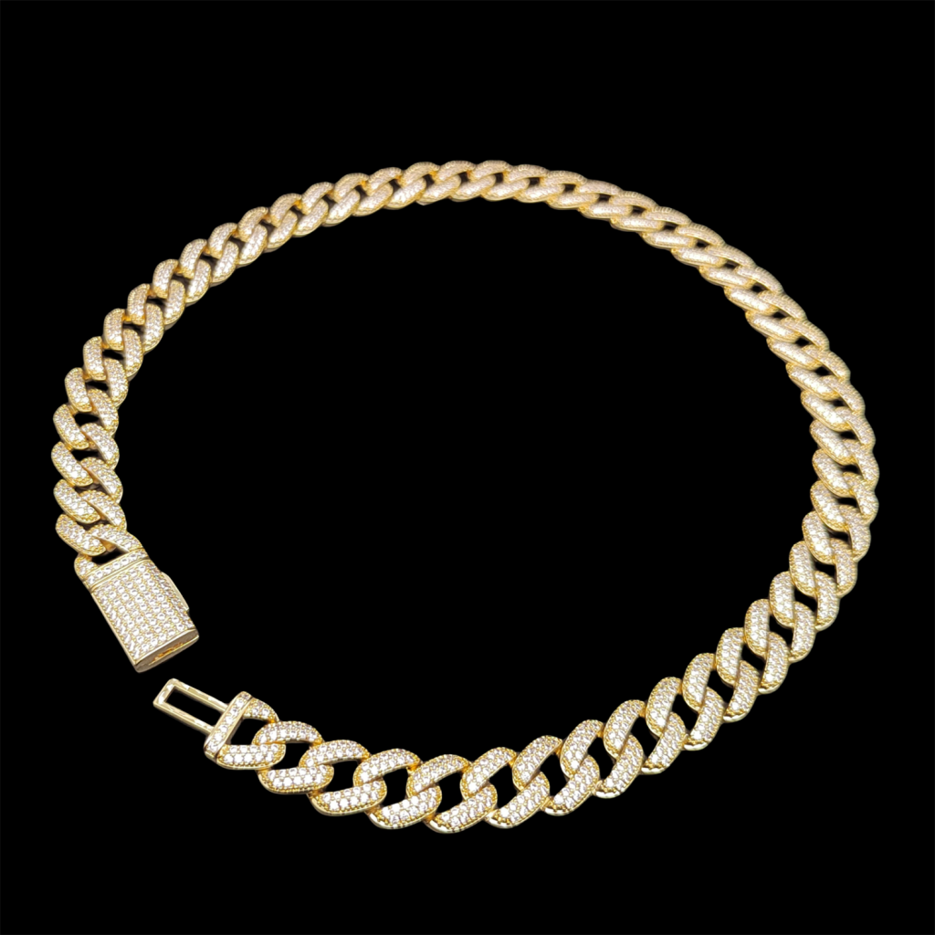 44060064 Iced Out Cuban Link Necklace