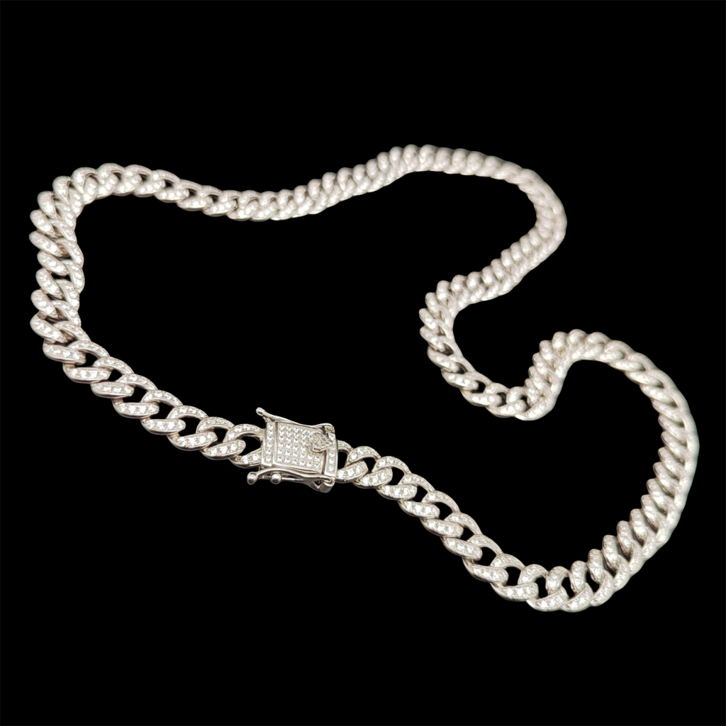 44060069 Iced Out Cuban Link Necklace