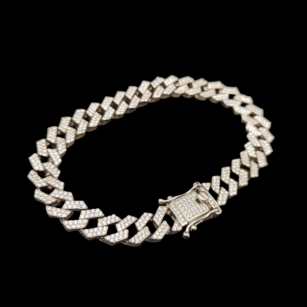 44060084 Iced Out Cuban Link Bracelet