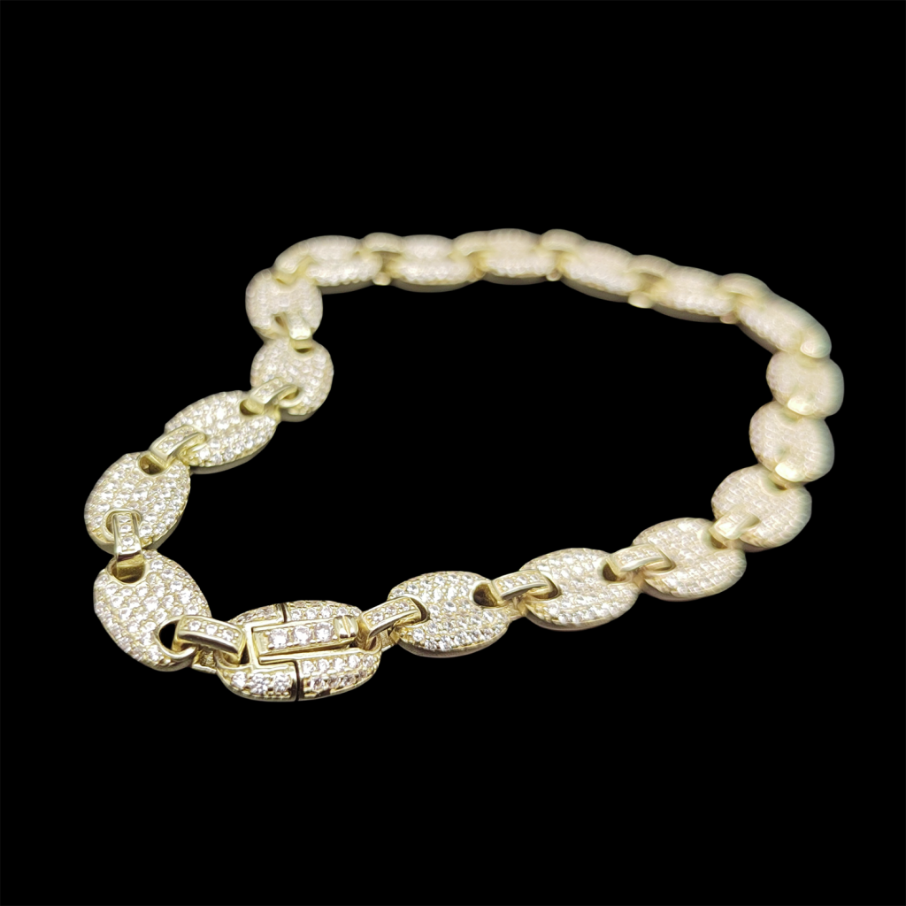 44060089 Iced Out Cuban Link Bracelet