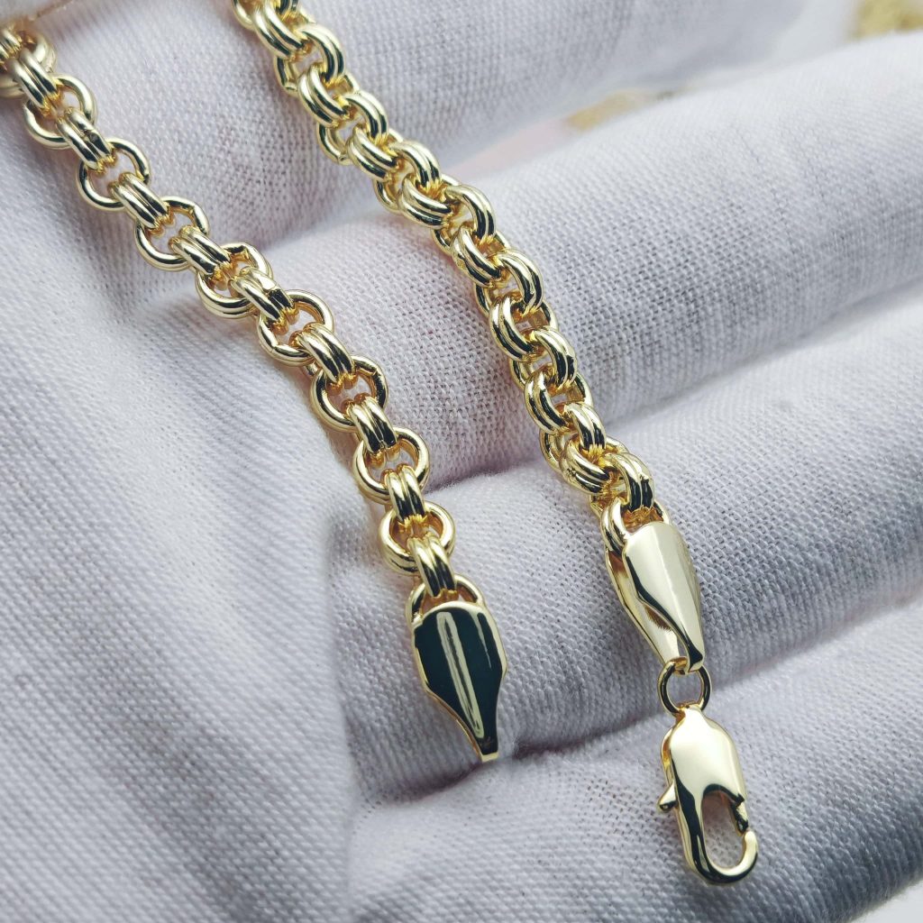 Gold Plated Brass Chain