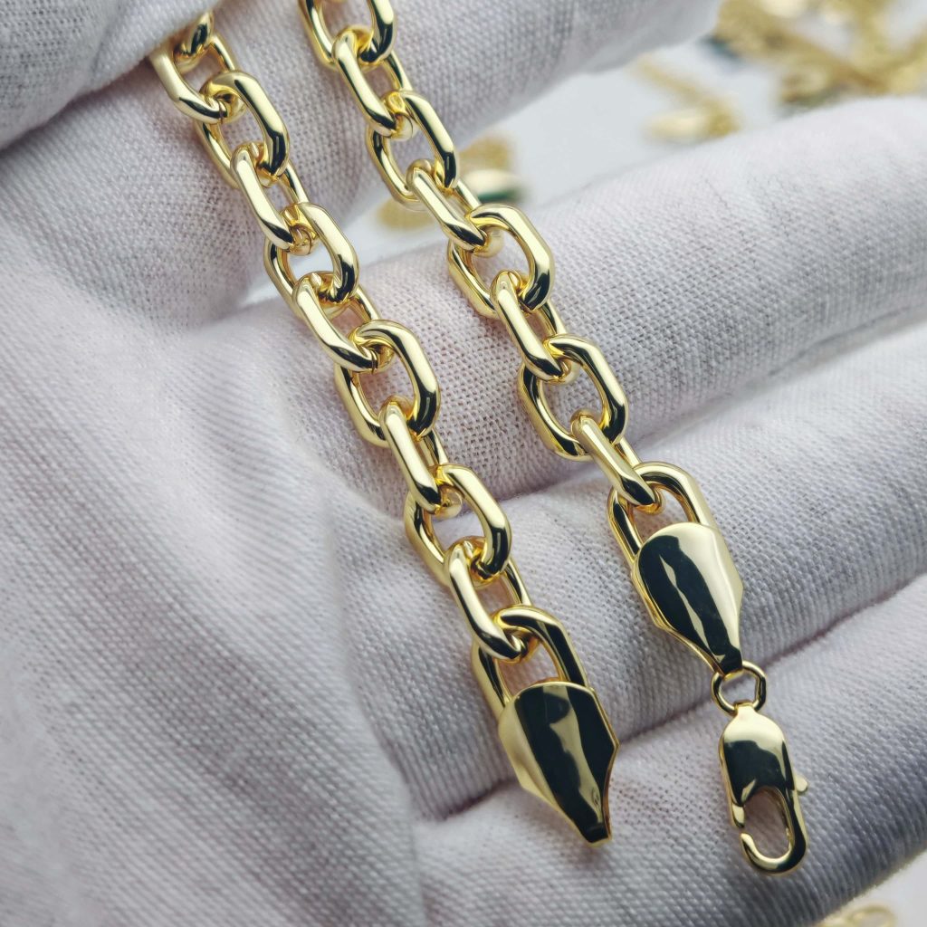Gold Plated Brass Chain
