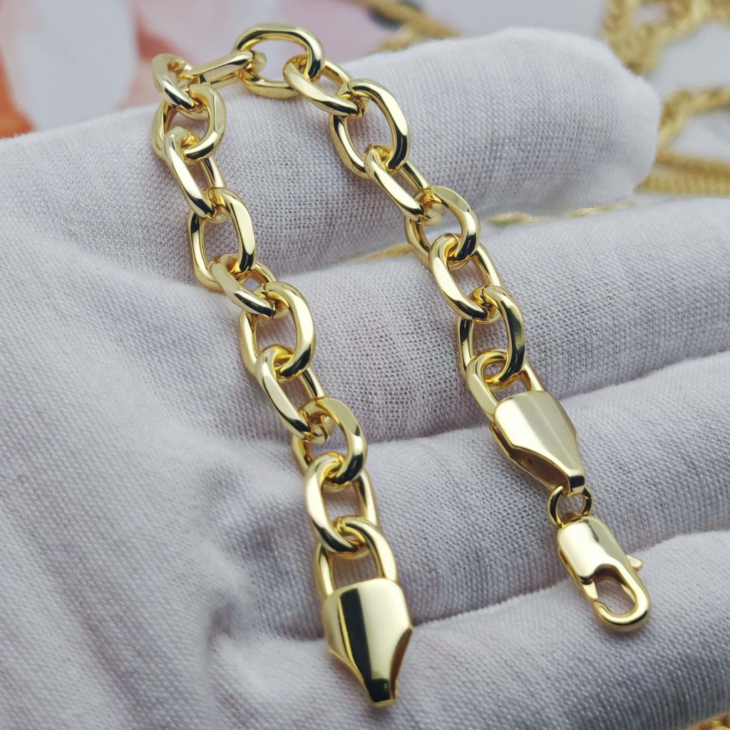 Gold Plated Brass Chain