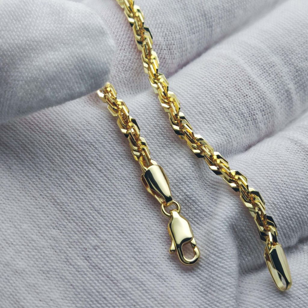 Gold Plated Brass Chain