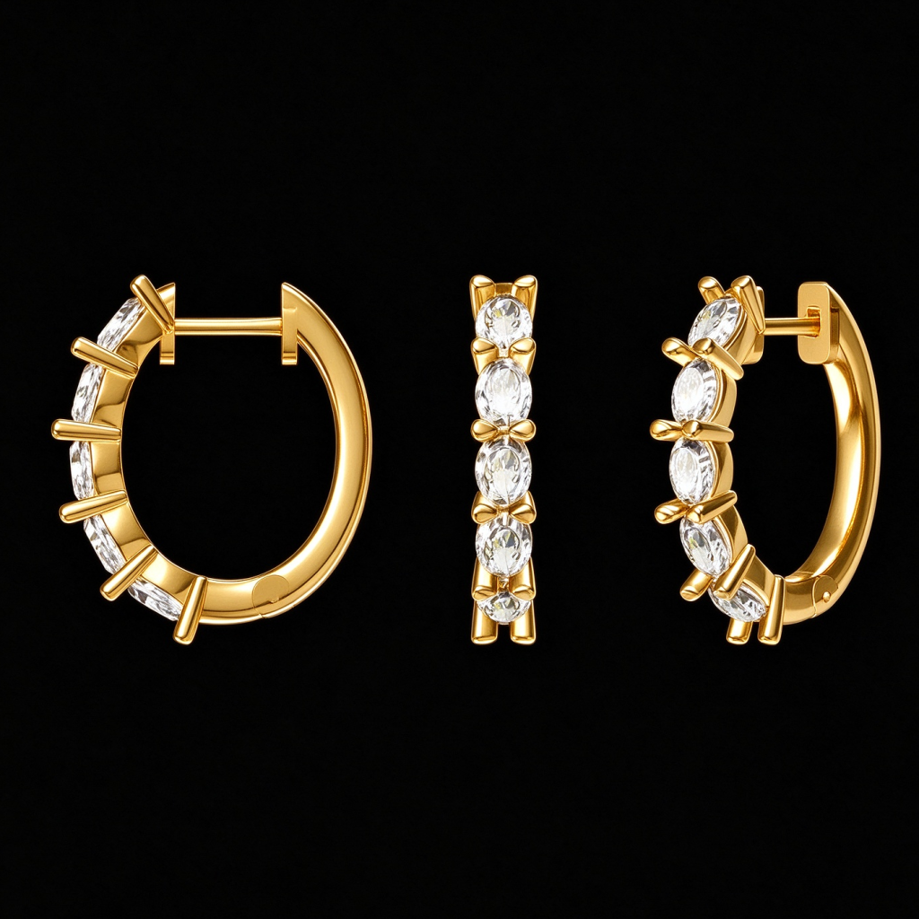 K-Gold Earrings