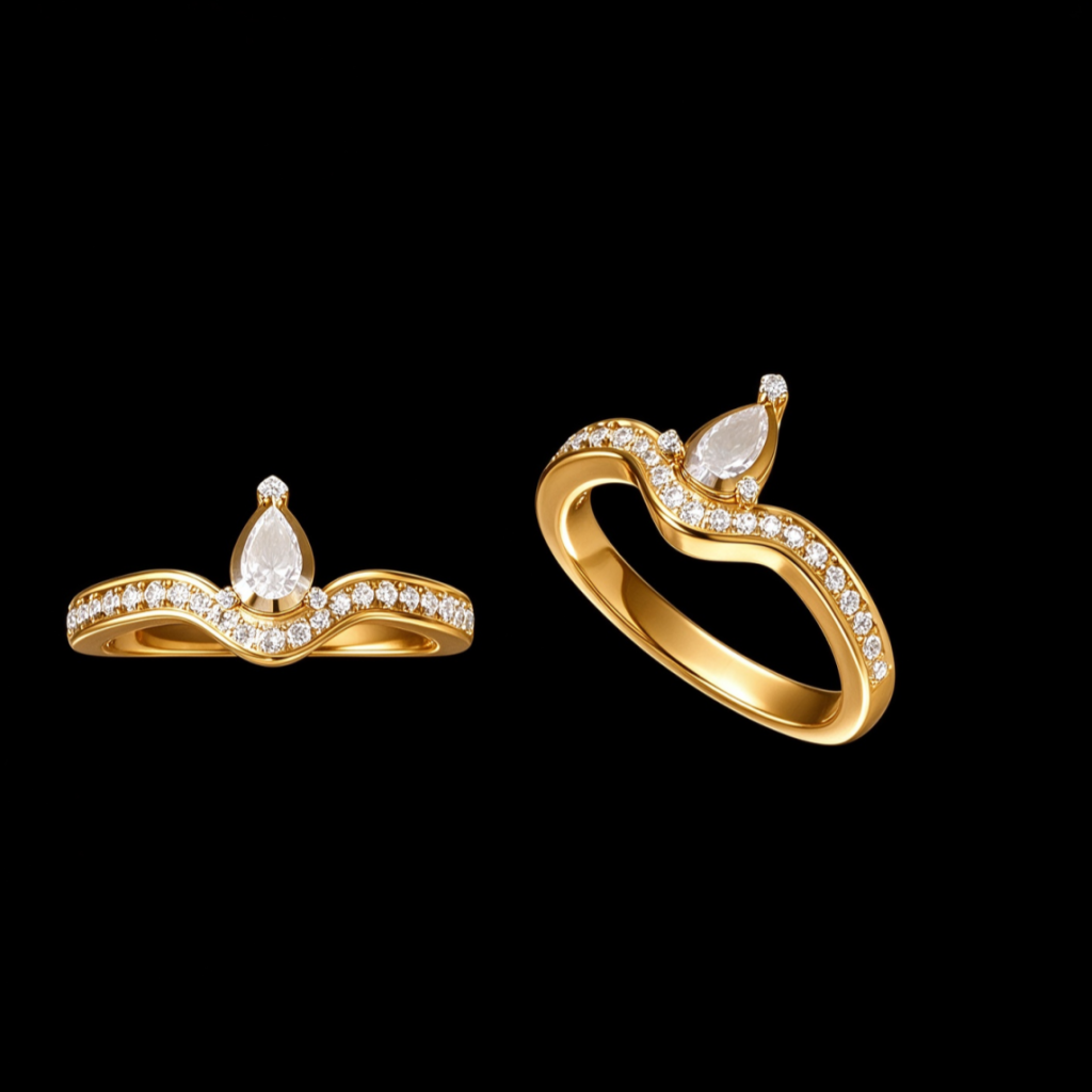 K-Gold Wedding Ring